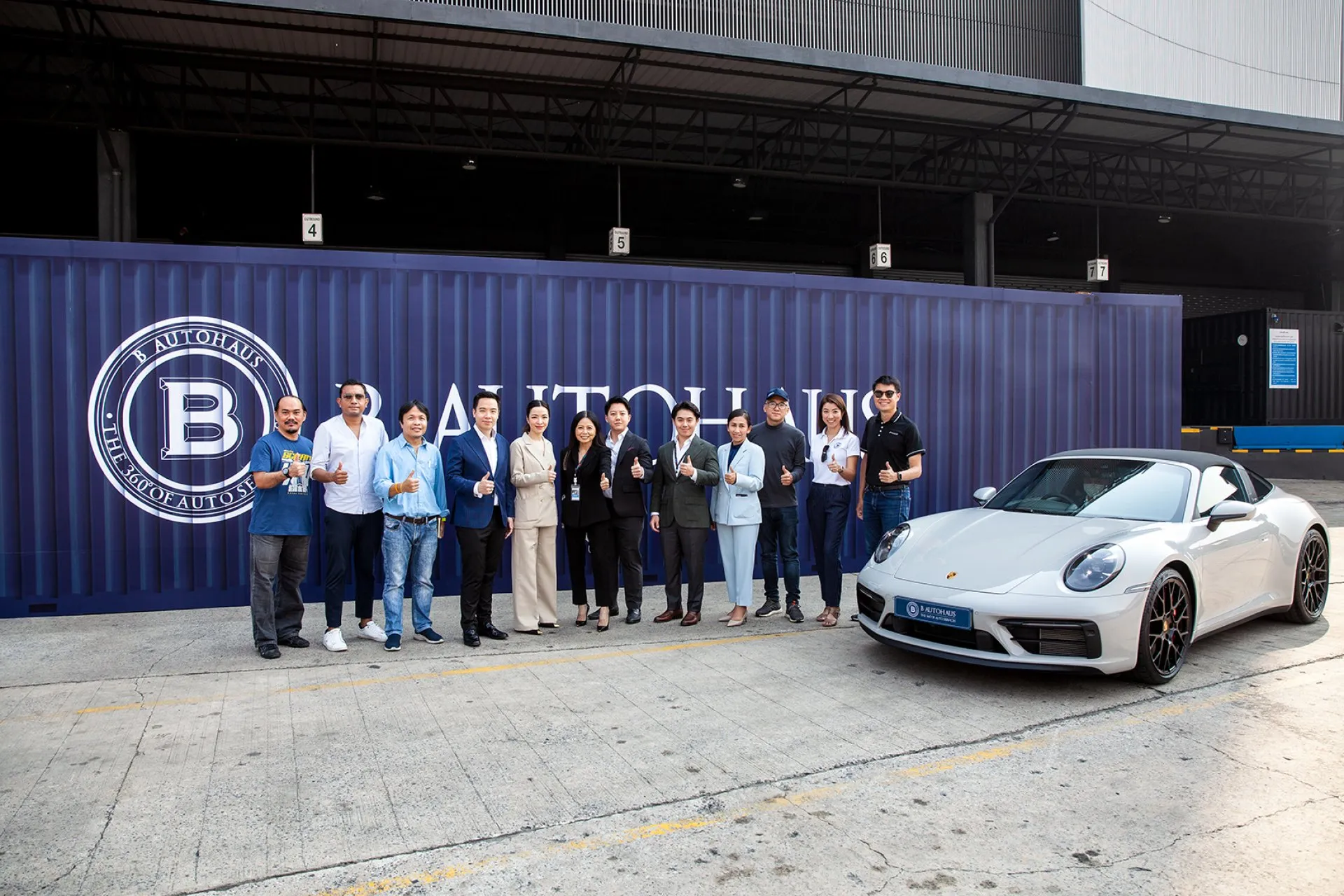 B Autohaus takes the press through the new Outlet Rama 3
